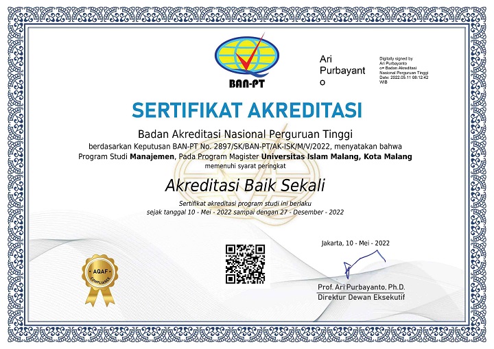 sertifikat akreditasi mm 2022