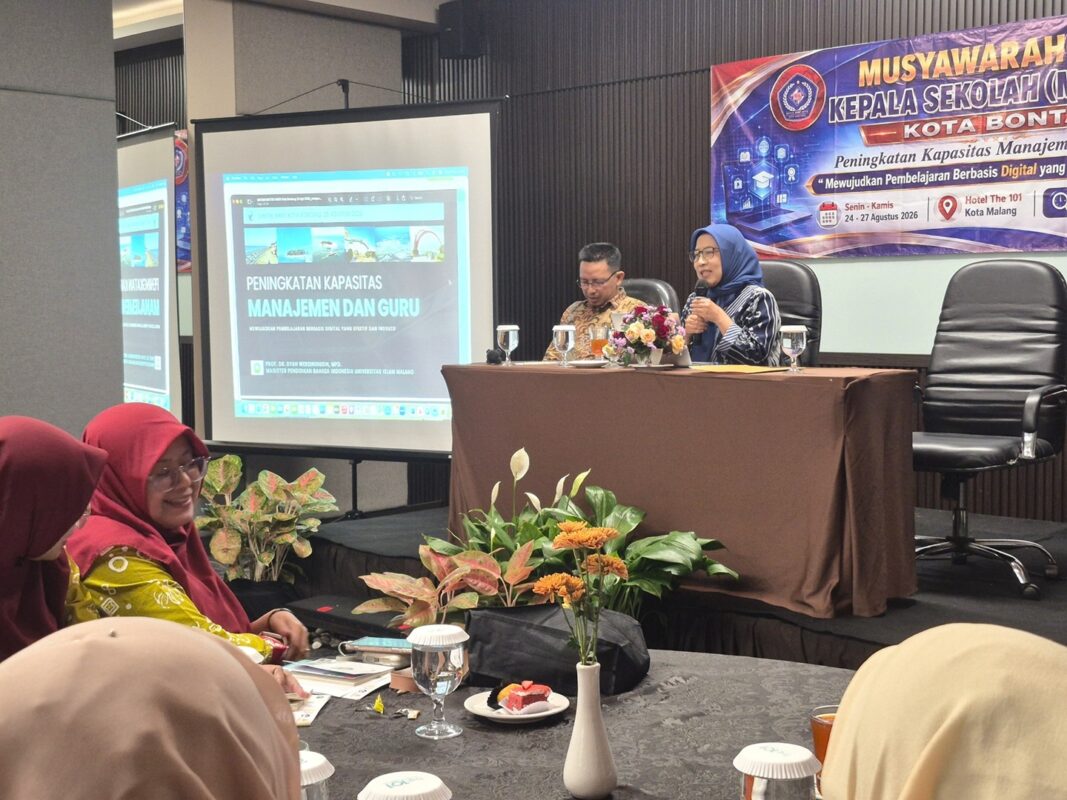 Prof Dyah ketika ditanya apakah pendidikan online lebih baik